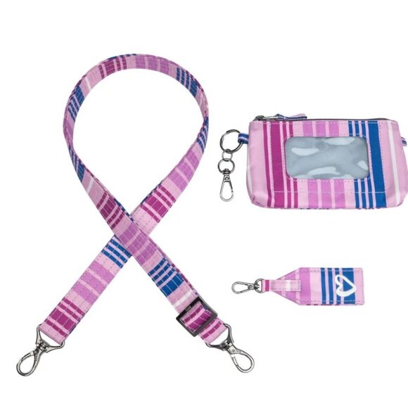 Lug Love Accessory 3pc Bundle - Love Stripe Purple - Picture 2 of 10